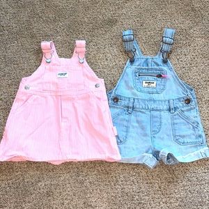 Set of 2 Baby Girls OshKosh B’Gosh - 12 months